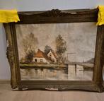 Schilderij P. v.d. Zaan, Ophalen