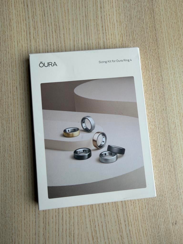 Oura Ring 4 Maat Kit - Vind de perfecte maat!, Sieraden, Tassen en Uiterlijk, Activity trackers, Ophalen of Verzenden, Nieuw, Wit