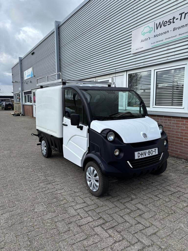 Aixam D-Truck 2016 | Diesel  Automaat | Trekhaak | Imperiaal, Diversen, Brommobielen en Scootmobielen, Gebruikt, 16 km/u of meer