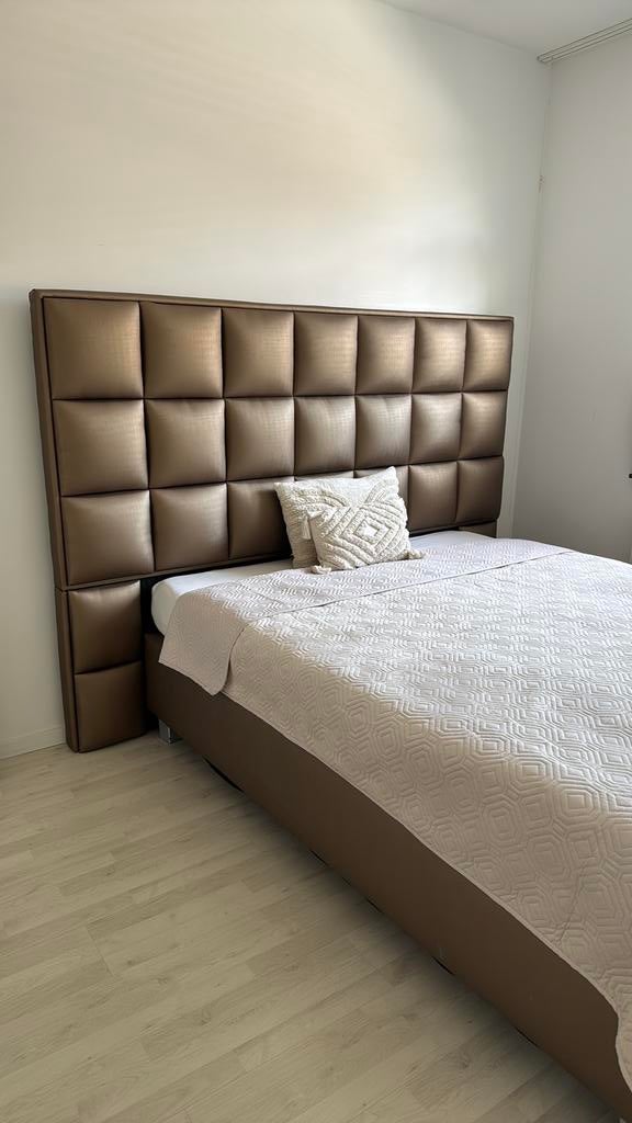 2 persoonsbed met matras, Ophalen, Zo goed als nieuw, Eenpersoons