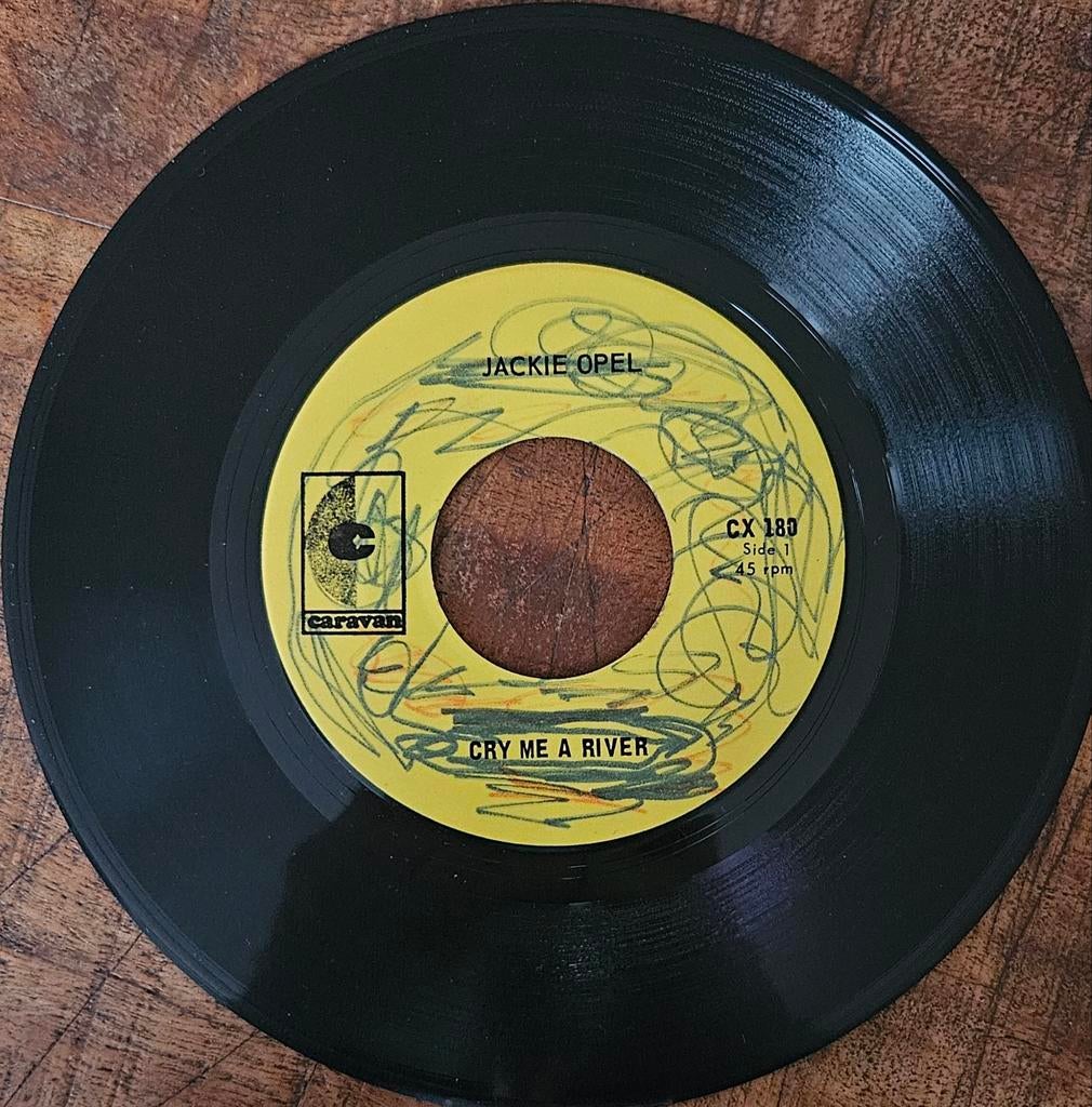Jackie Opel  - Cry me a river ( 7-inch vinyl singel), Cd's en Dvd's, Vinyl Singles, Ophalen of Verzenden, Gebruikt