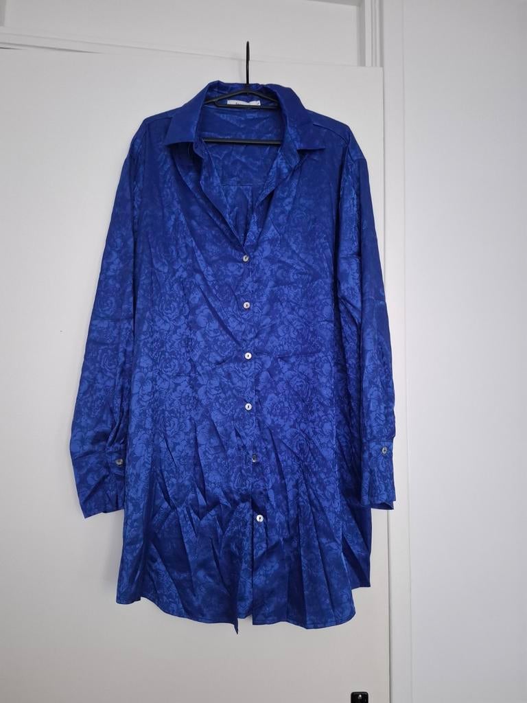 Blauwe blouse met patroon, Kleding | Dames, Ophalen