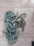 Blok met lijn voor zeilboot, Ophalen of Verzenden