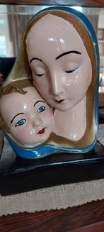 Beeldje, moeder en kind, Maria en Jezus., Ophalen