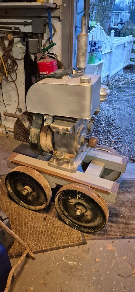 JAP stationair motor, Ophalen, Elektromotor