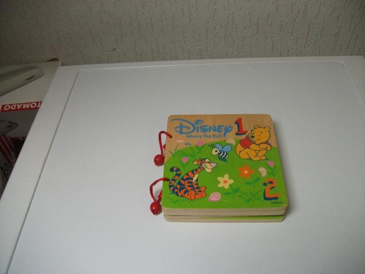 Boekje Winnie The Pooh telpuzzels Eichhorn, Kinderen en Baby's, Speelgoed | Houten speelgoed, Gebruikt, Ophalen of Verzenden