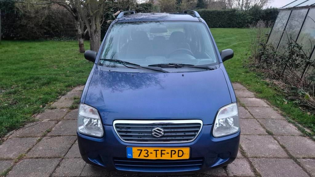 Suzuki Wagon R+ 1.3 S NWE APK AIRCO 70000 ECHTE KM, Auto's, Suzuki, Voorwielaandrijving, 4 cilinders, Bedrijf, Handgeschakeld