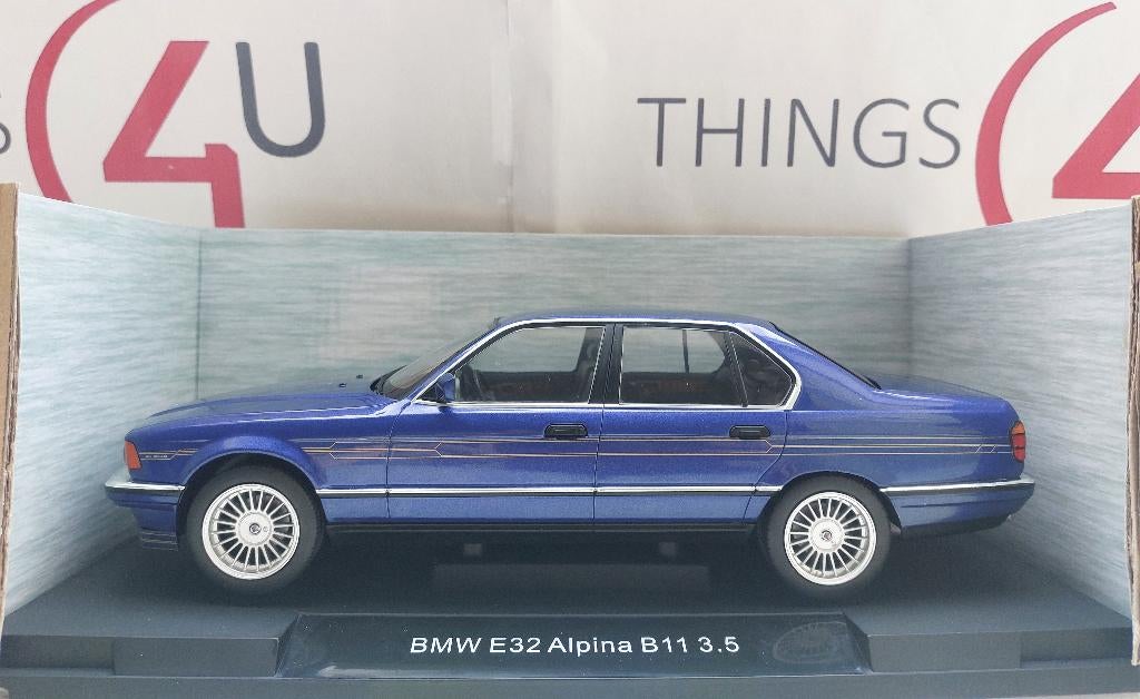 MCG 1:18 BMW Alpina B11 3.5 (E32) groen metallic nieuw, Hobby en Vrije tijd, Modelauto's | 1:18, Ophalen of Verzenden, Nieuw, Auto