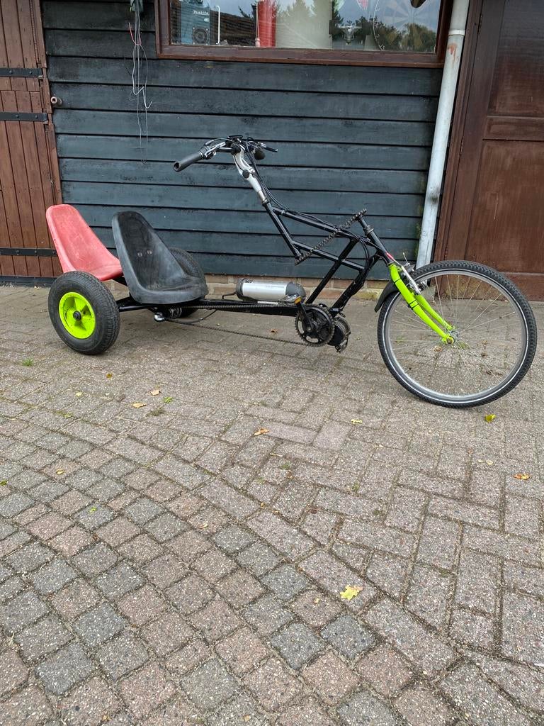 Driewieler trike skelter electrich versnellingen, Fietsen en Brommers, Fietsen | Driewielfietsen, Ophalen, Gebruikt