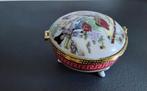 Porseleinen Doosje met Oosterse Decoratie en Spiegel, Antiek en Kunst, Ophalen