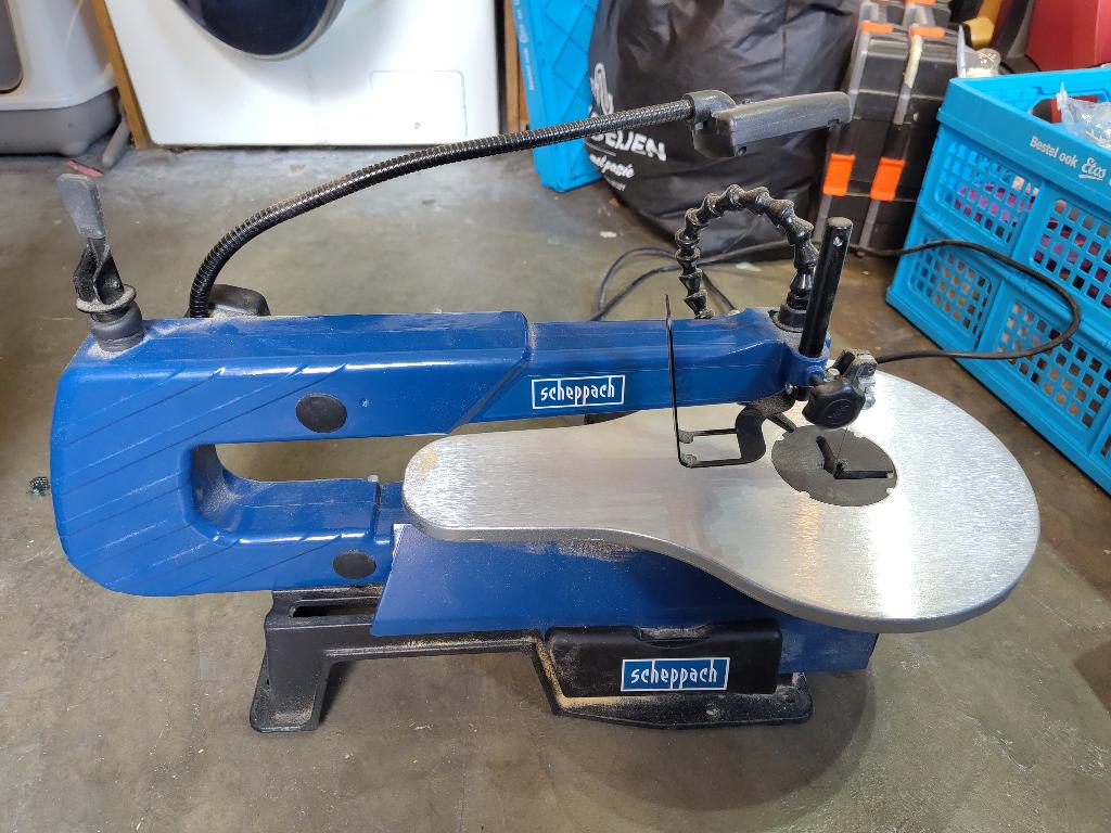 Figuurzaagmachine, Ophalen, Scheppach, Zo goed als nieuw, 30 tot 70 mm