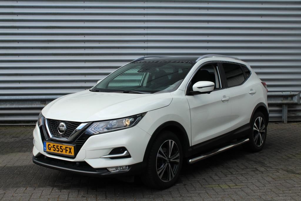 Nissan Qashqai 1.3 DIG-T 160pk N-Connecta AUTOMAAT Panoramad, Auto's, Nissan, Bedrijf, Te koop, Qashqai, 360° camera, ABS, Airbags