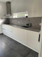 Keuken mat wit / grijs Bosch, Ophalen, Gebruikt, Wit, Dubbelwandige keuken