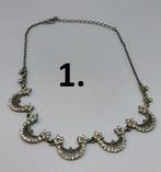 Te koop diverse vintage halskettingen + 1 armband. Bieden, Overige materialen, Overige kleuren, Ophalen of Verzenden, Zo goed als nieuw