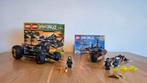 LEGO Ninjago lot: 9444 Cole’s Tread Assault & 70733 Blaster, Ophalen of Verzenden, Zo goed als nieuw, Complete set, Lego