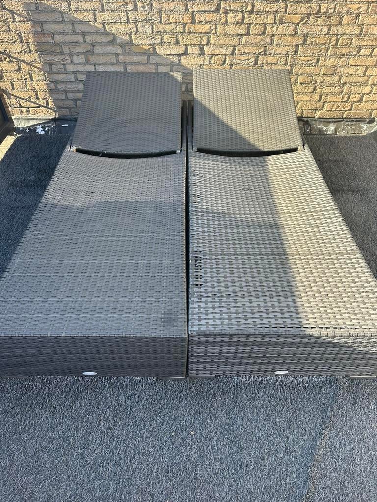 Zwarte ligbedden, Ophalen of Verzenden, Zo goed als nieuw, Aluminium