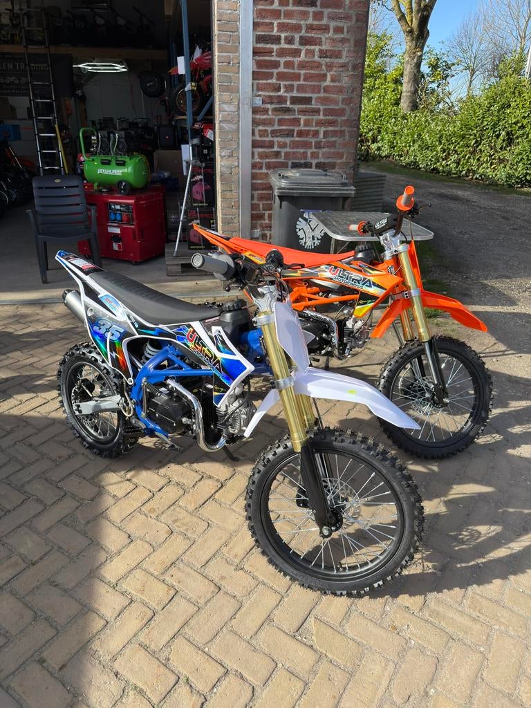 Pitbike ultra 125cc nieuw 2026 diverse kleuren, Ophalen, Nieuw, Pitbike