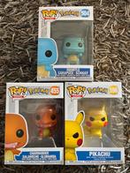 Funko Pop! Pokémon Set: Squirtle, Charmander, Pikachu, Ophalen of Verzenden, Nieuw