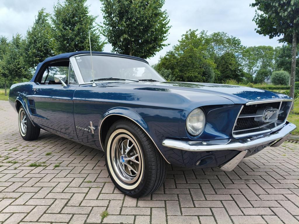 Ford Mustang CONVERTIBLE C CODE NL KENTEKEN (bj 1967), Auto's, Automaat, Cabriolet, Origineel Nederlands, Ford