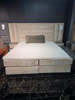 Luxe boxspring 180 x 200 cm, Tweepersoons, Ophalen of Verzenden, 180 cm, Stof