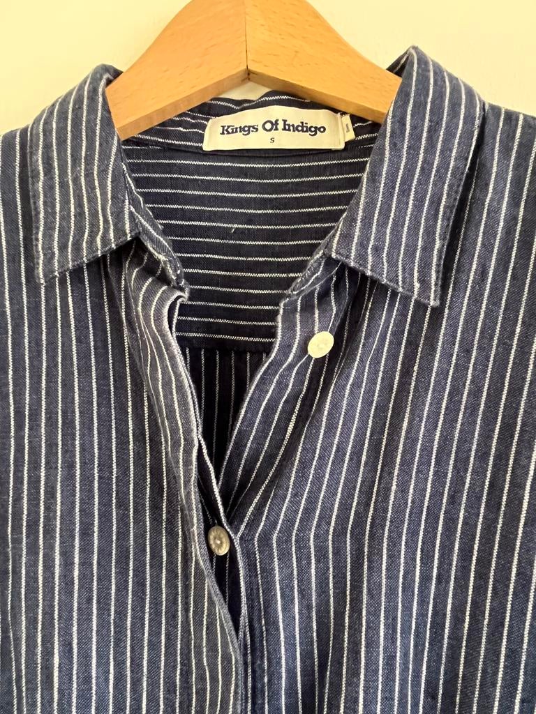 KOI, Kings of Indigo. Prachtige nieuwe lange jurk., Kleding | Dames, Blauw, Nieuw, Ophalen of Verzenden, Maat 36 (S)