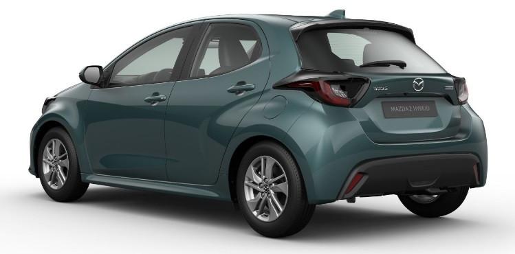 Mazda 2 Hybrid 1.5 Prime-line, Auto's, Mazda, Zwart, 1490 cc, Bedrijf, Nieuw