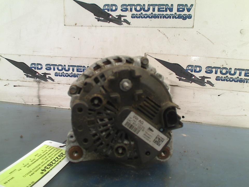 Dynamo Volkswagen Golf Sportsvan (AUVS) 2014 04c903023k, Gebruikt, Volkswagen, Volkswagen AG, Kundenbetreuung@volkswagen.de