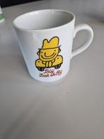 Koffiemok "Blij dat ik rij"., Verzamelen, Ophalen of Verzenden, Zo goed als nieuw