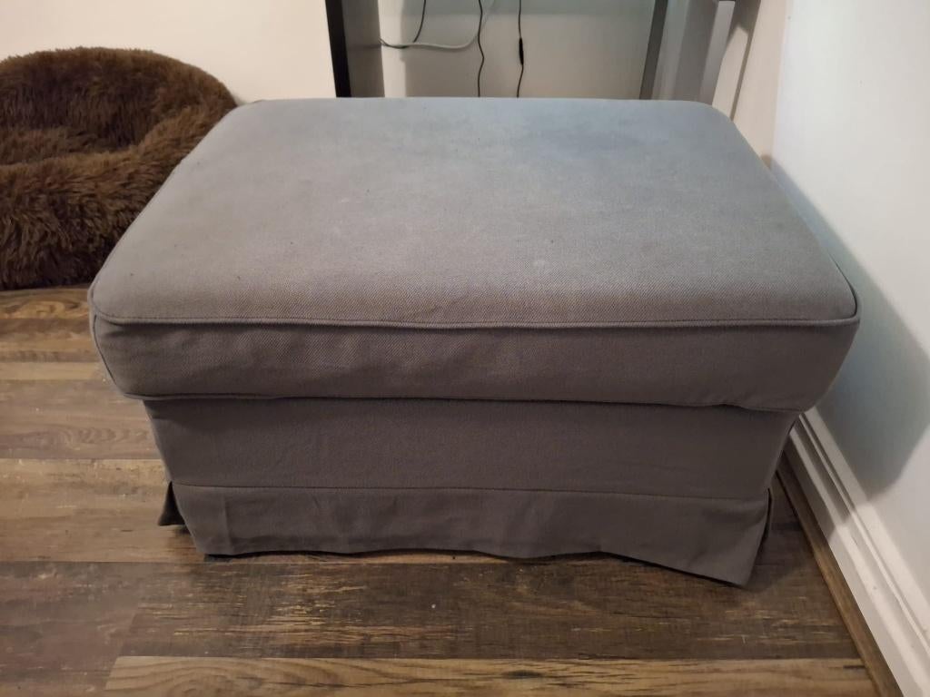 Ektorp voetenbank, Huis en Inrichting, Banken | Voetenbanken en Poefen, Ophalen, Gebruikt, 50 tot 75 cm, Ektorp