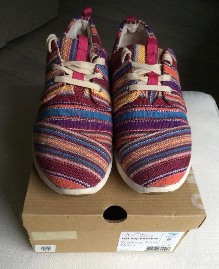 Toms sneaker, 40, in vrolijke kleuren, ZGAN, Kleding | Dames, Schoenen, Ophalen, Zo goed als nieuw, Overige kleuren, Sneakers of Gympen