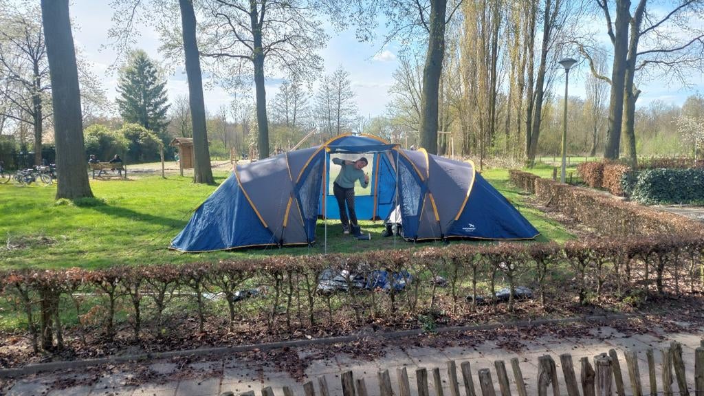 Easy camp 8 persoons tent, Caravans en Kamperen, Tenten, Ophalen of Verzenden, Meer dan 6