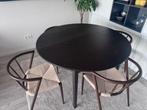 Eettafel met 4 stoelen, Ophalen of Verzenden, Zo goed als nieuw