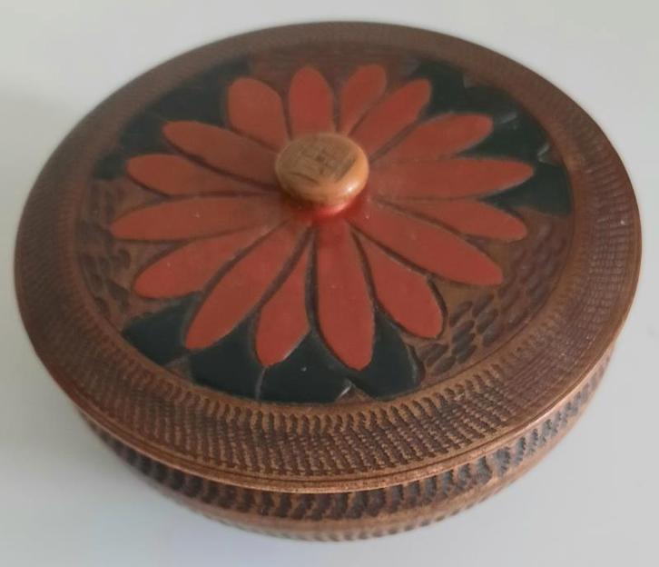 Amsterdamse school dekseldoosje, Antiek en Kunst, Antiek | Woonaccessoires, Ophalen of Verzenden