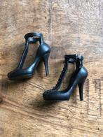 Monster high doll schoenen- highheels met studs mattel 2012, Ophalen of Verzenden, Zo goed als nieuw, Kleertjes