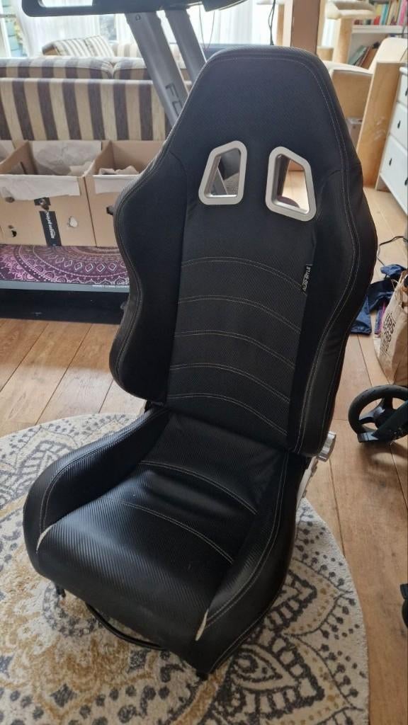 Simracing kuipstoel, Spelcomputers en Games, Spelcomputers | Overige Accessoires, Gebruikt, Ophalen