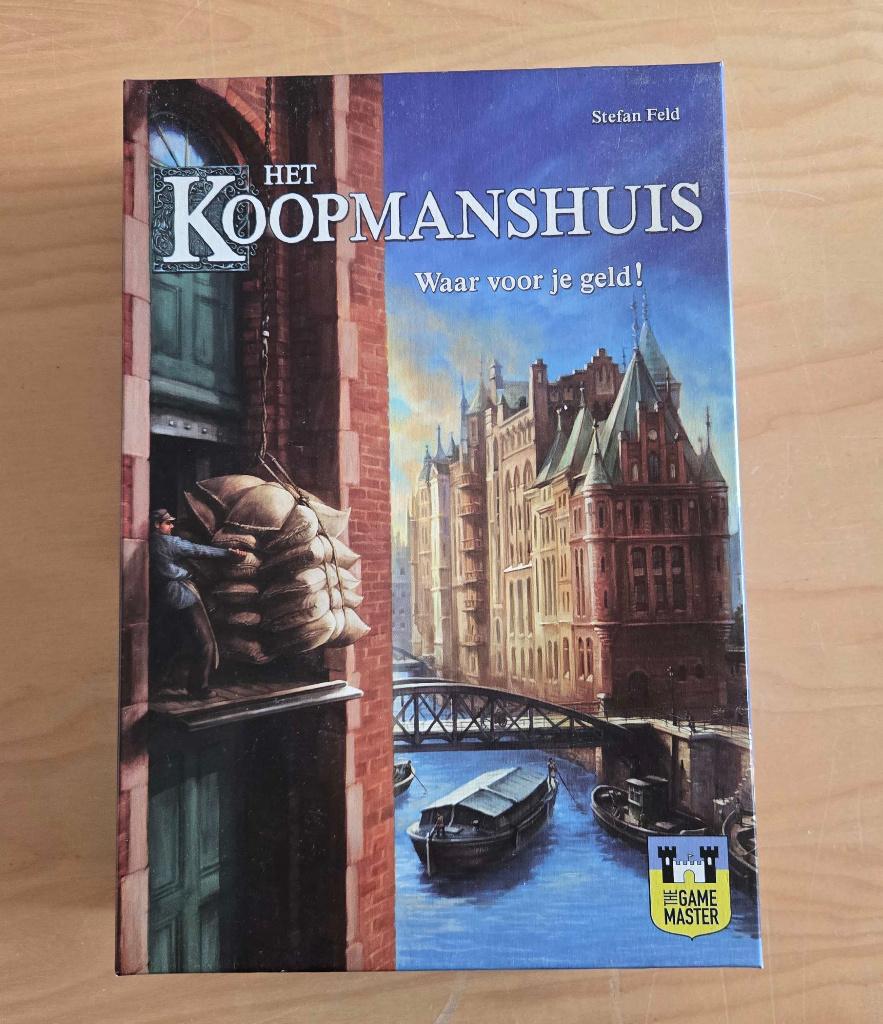 Het Koopmanshuis spel, Vijf spelers of meer, Ophalen of Verzenden, Gebruikt, The Game Master