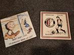 2 oude tegeltjes van feyenoord, Ophalen of Verzenden