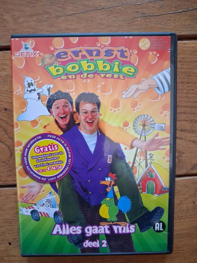 Ernst, Bobbie en de rest DVD's - 3 stuks, Gebruikt, Alle leeftijden, Ophalen of Verzenden, Komedie
