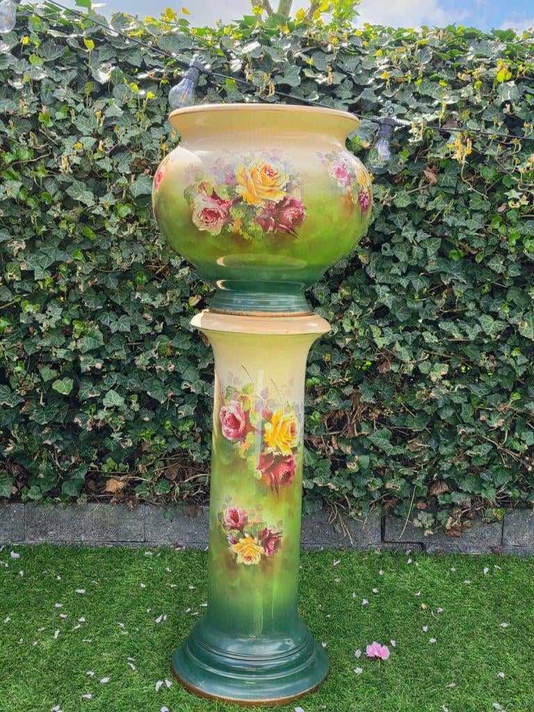 Prachtige oude Victoriaanse jardiniere, Antiek en Kunst, Ophalen