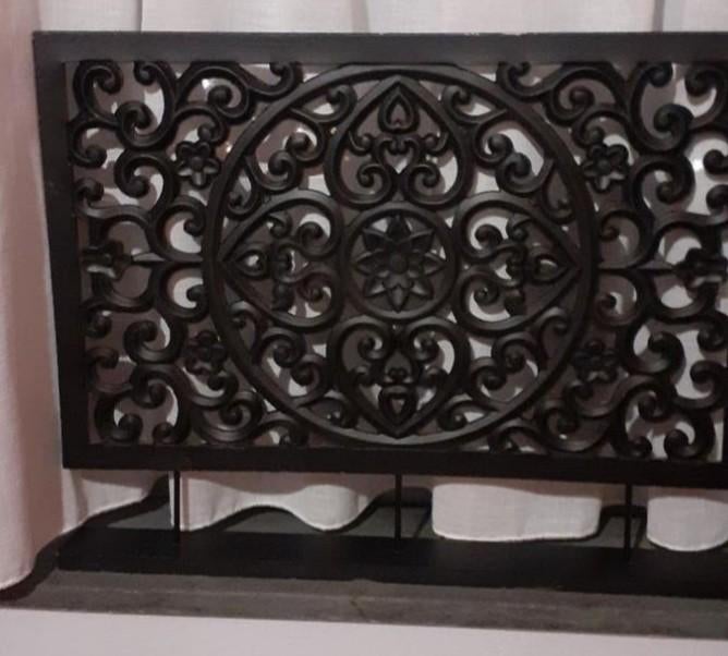 Houten raamdecoratie, Huis en Inrichting, Woonaccessoires | Kamerschermen, Ophalen