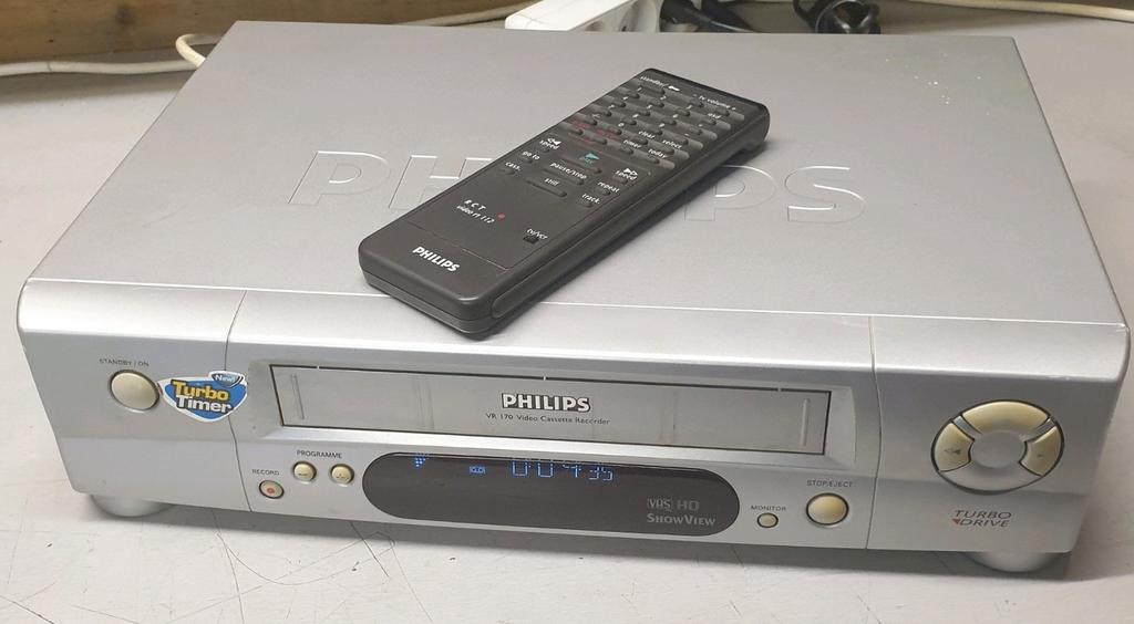 Philips videorecorder vr-170 + afstandsbediening, Ophalen of Verzenden