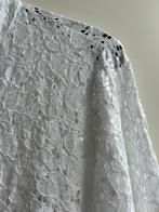 GARCONNE witte kanten blouse met pailletjes mt S/M en M/L, Kleding | Dames, -, Verzenden, Nieuw, Garconne