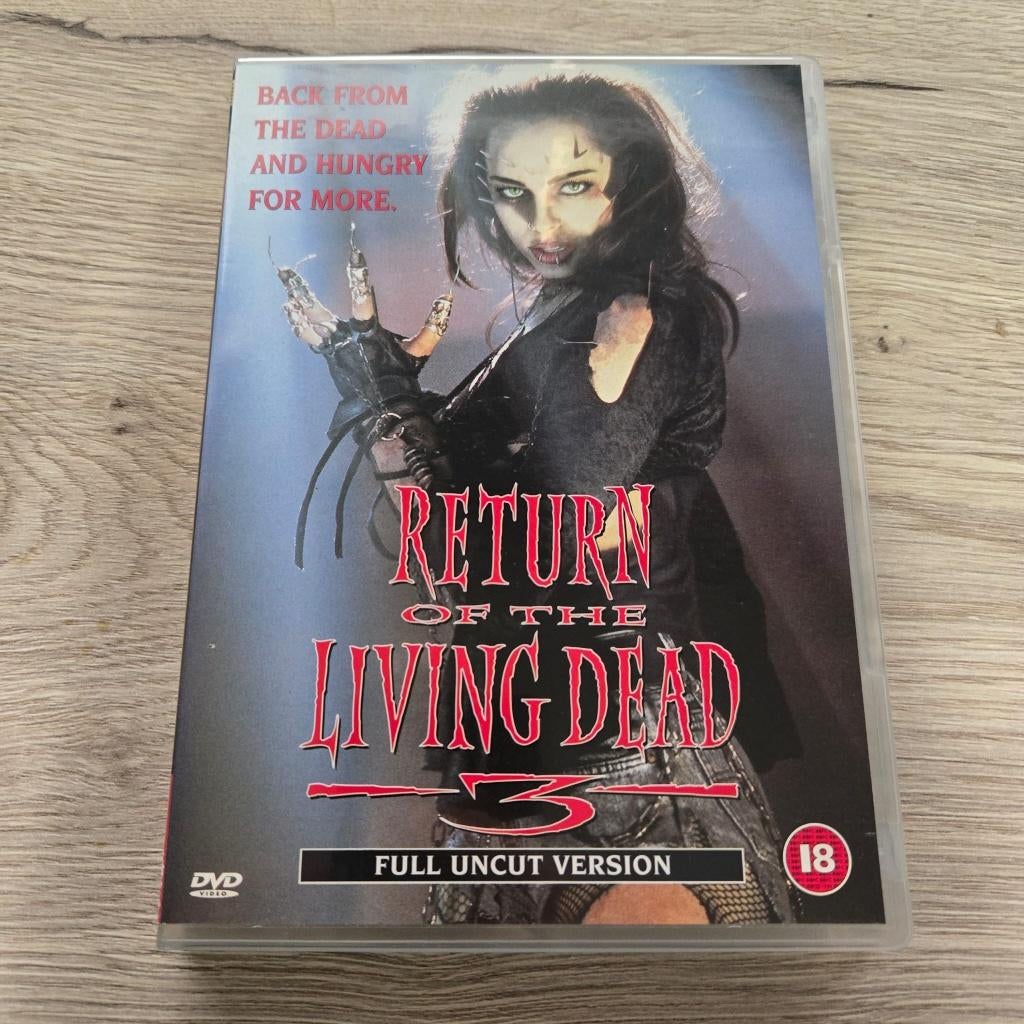 Return of the Living Dead 3 (Uncut) (4 HALEN = 3 BETALEN), Alle leeftijden, Ophalen of Verzenden, Zo goed als nieuw, Slasher