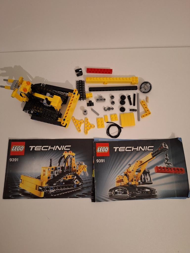 Lego technic 9391 compleet met boekjes, Lego, Compleet, Ophalen of Verzenden, Zo goed als nieuw