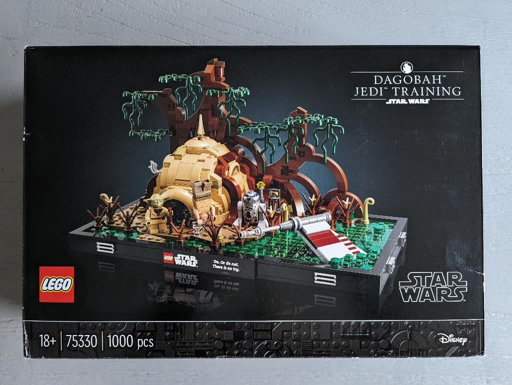 LEGO 75330 - Jedi training op Dagobah diorama – Star Wars, Star Wars, Nieuw, Ophalen of Verzenden, Complete set