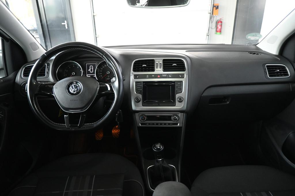 Volkswagen Polo 1.2 TSI Highline Clima Cruise Control Stoelv, Auto's, Volkswagen, Stof, 4 cilinders, Met garantie (alle), Wit