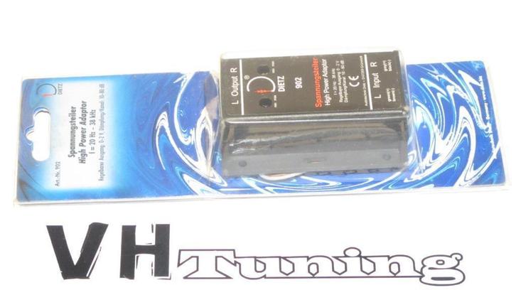 Dietz RCA noise filter 20Hz - 38 kHz 902 scheidingstrafo, Auto diversen, Tuning en Styling, Ophalen of Verzenden