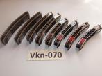 Vk-070 N Spoor Gebogen Rails 22221/22 Fleischmann R1 en R2, Gebruikt, Gelijkstroom, Fleischmann, Rails