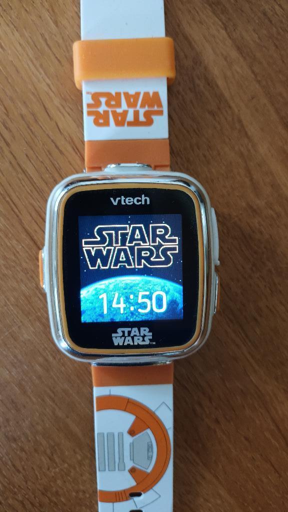 VTech Kidizoom Smartwatch – Star Wars BB-8 editie, Gebruikt, Oranje, Ophalen of Verzenden, Conditie
