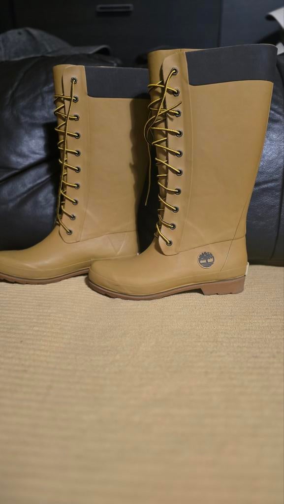 Timberland regenlaarzen Nieuw maat 39., Kleding | Dames, Schoenen, Beige, Nieuw, Ophalen of Verzenden, Regenlaarzen
